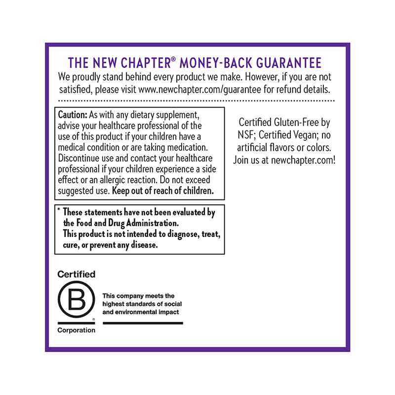 Elderberry Organic Kids Gummies, 30 Gummies, by New Chapter, image #4