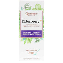 Elderberry+ Immune Defense Syrup, by Quantum Health