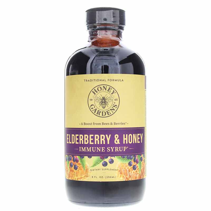 Elderberry Syrup, by Honey Gardens