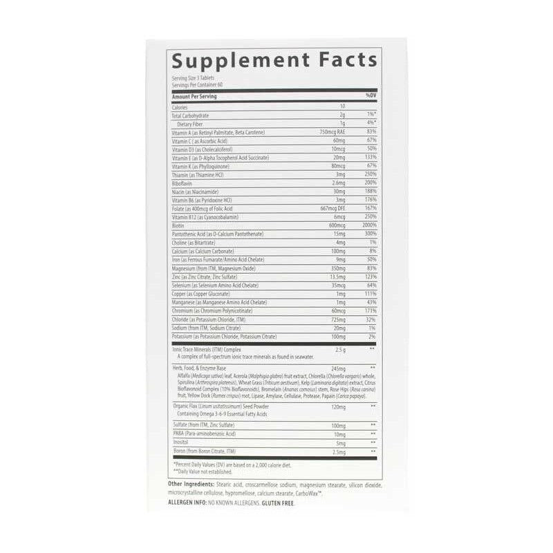 Electro-Vita-Min Daily 5, 180 Tablets, by Trace Minerals Research, image #3