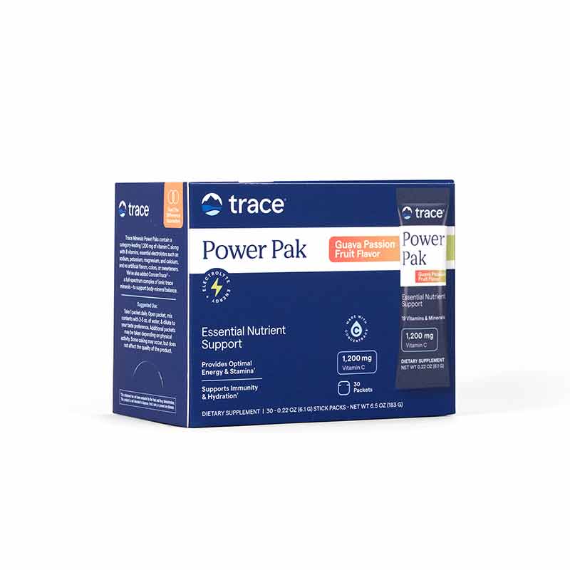 Electrolyte Stamina Power Pak, Guava Passion Fruit, by Trace Minerals Research