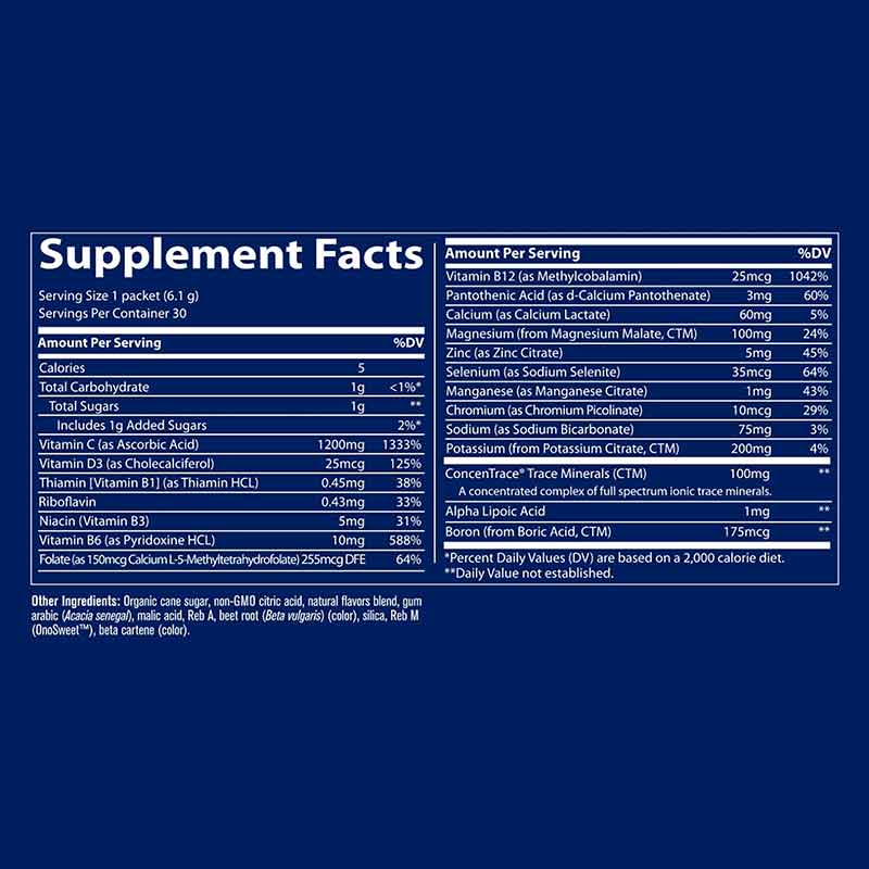 Electrolyte Stamina Power Pak, Guava Passion Fruit, by Trace Minerals Research, image #2