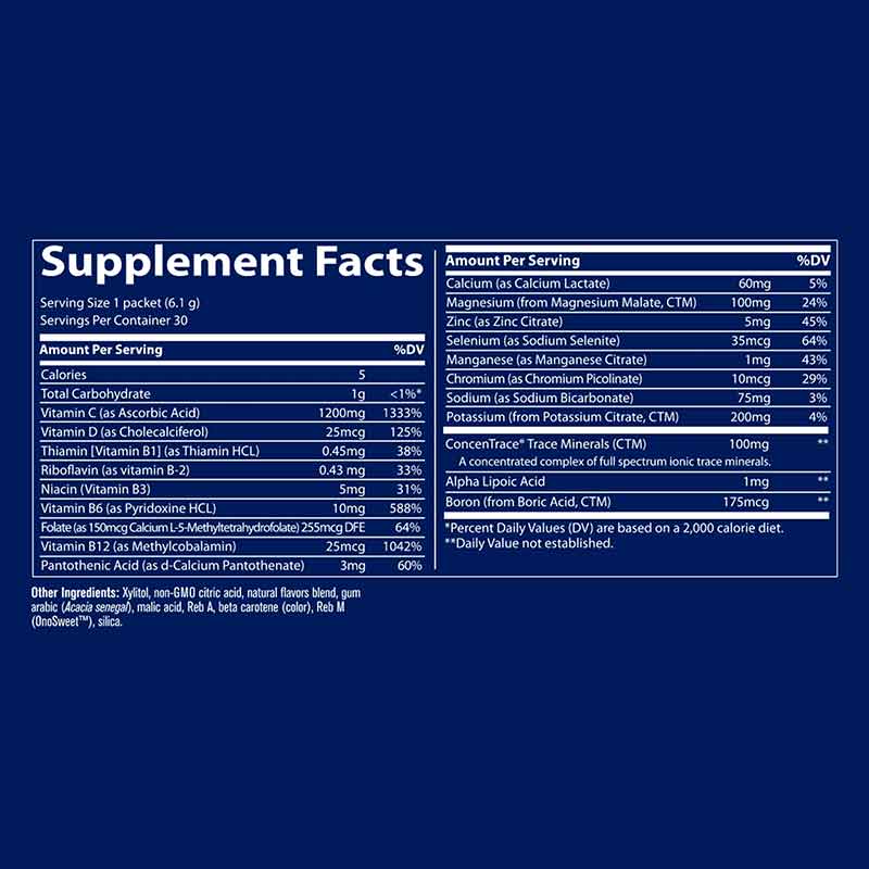 Electrolyte Stamina Power Pak, Sugar Free Orange Mango, by Trace Minerals Research, image #2