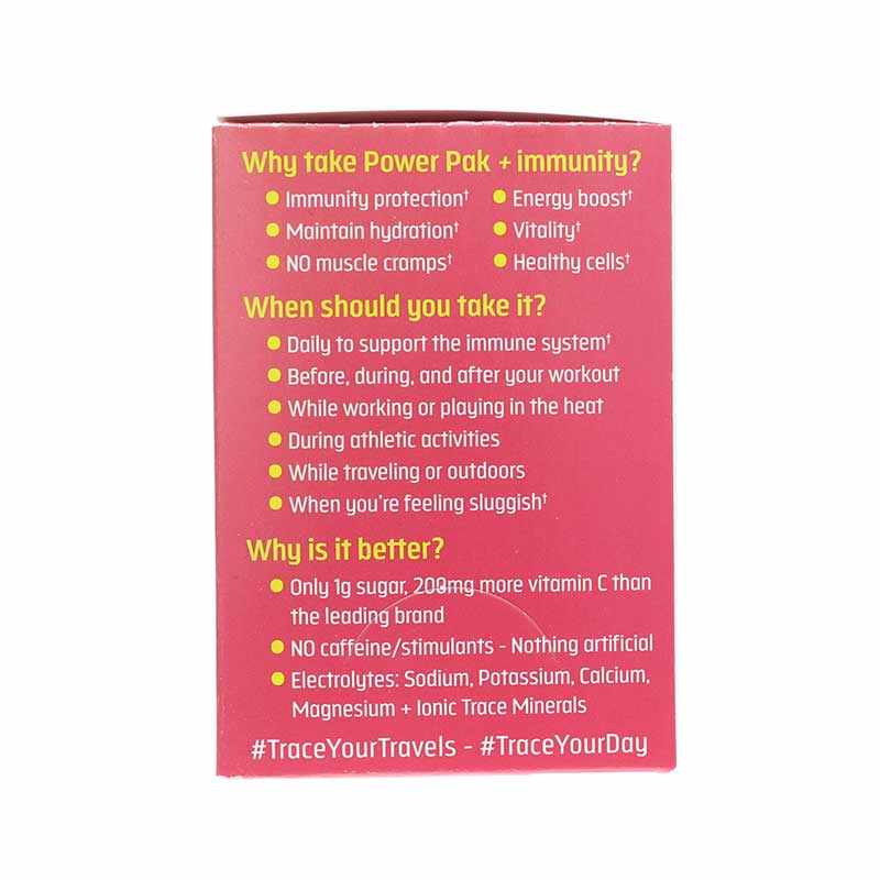 Electrolyte Stamina Power Pak + Immunity, Grapefruit, by Trace Minerals Research, image #2