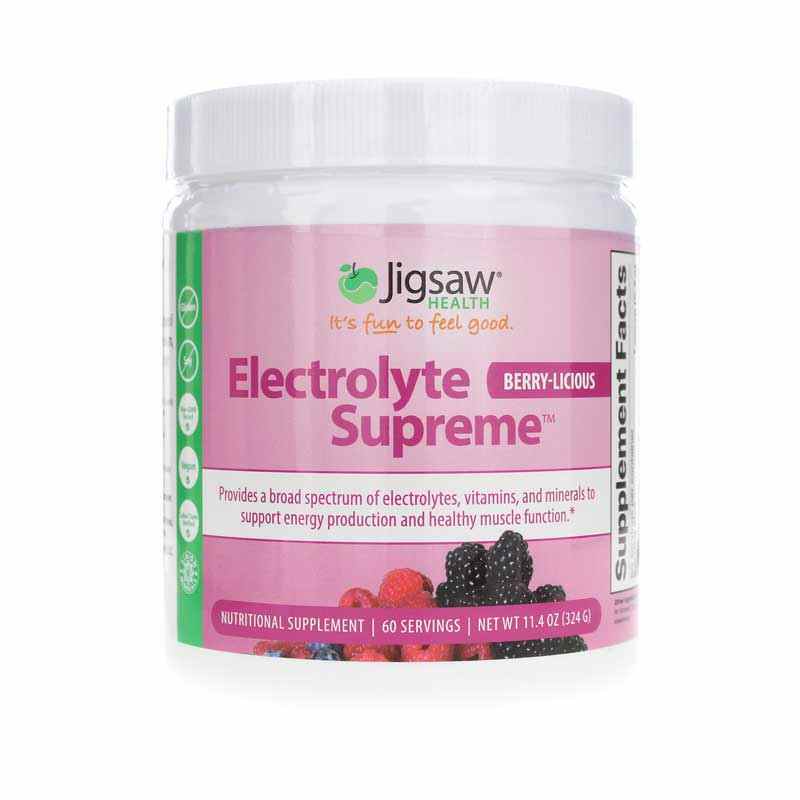 Electrolyte Supreme, Berry-Licious, by Jigsaw Health