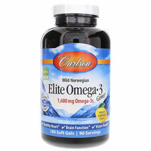 Elite Omega-3 Gems 1600 Mg with Natural Lemon Flavor, by Carlson Labs