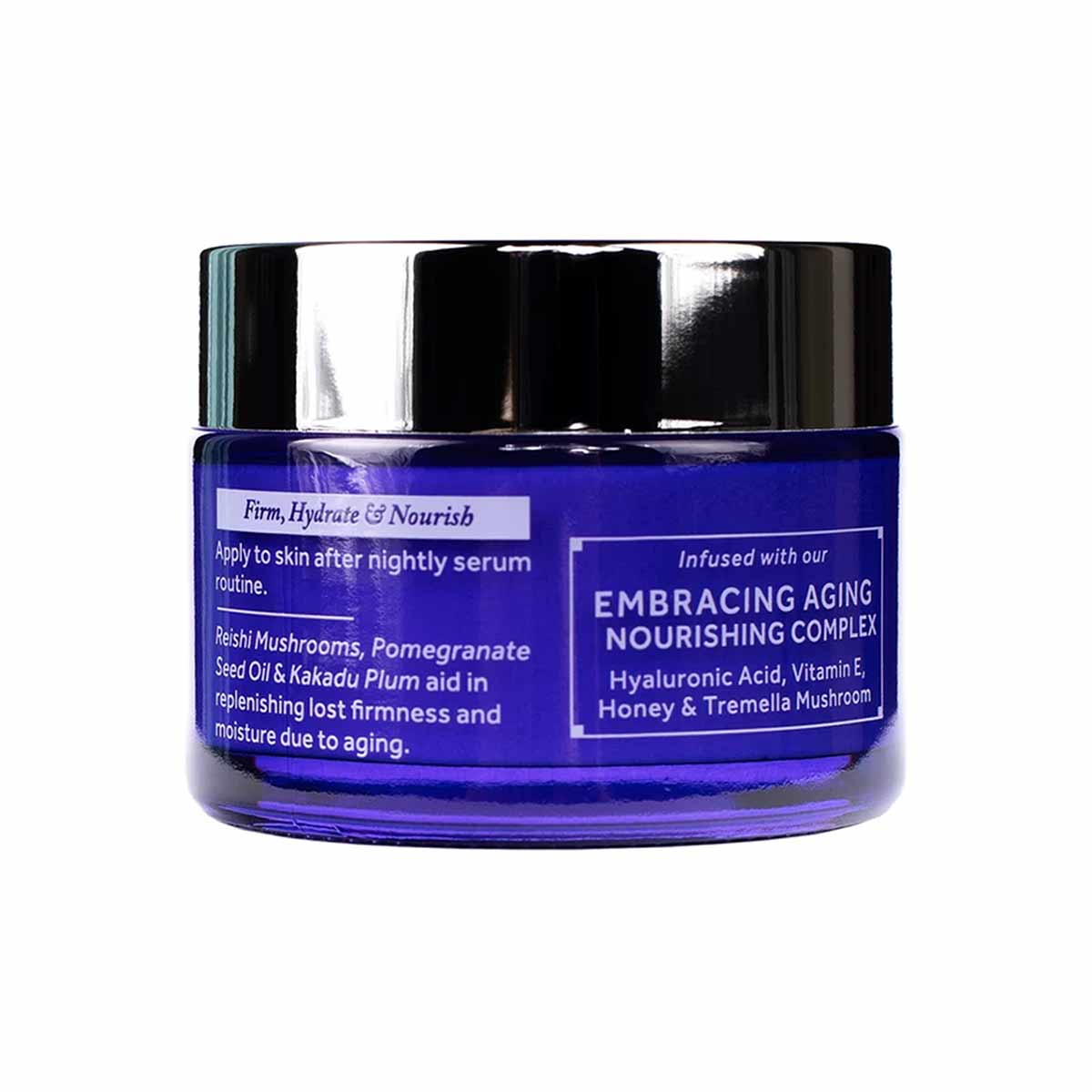 Embracing Aging Night Shift Replenish Face & Neck Cream, by Naked Bee