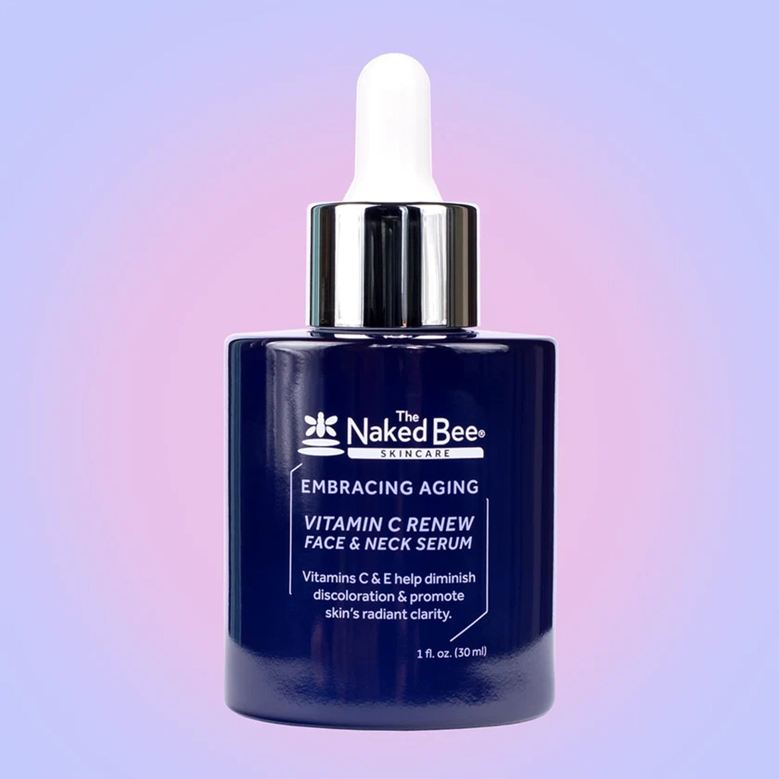 Embracing Aging Vitamin C Renew Face & Neck Serum, by Naked Bee