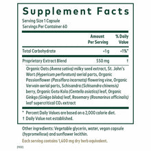 Supplement Facts label for Emotional Balance PRO showing serving size, 60 servings per container, and proprietary blend ingre