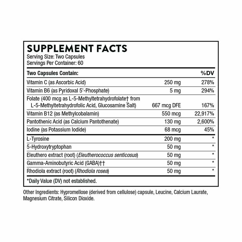 Emotional Balance Support, by Thorne Research, image #2
