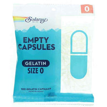Empty Gelatin Capsules, 100 Capsules, by Solaray