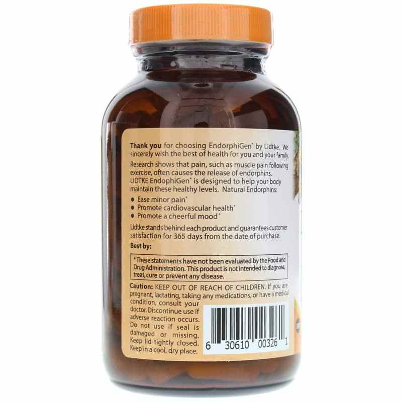 EndorphiGen Pain Relief, 120 Vegan Capsules, by Lidtke, image #3