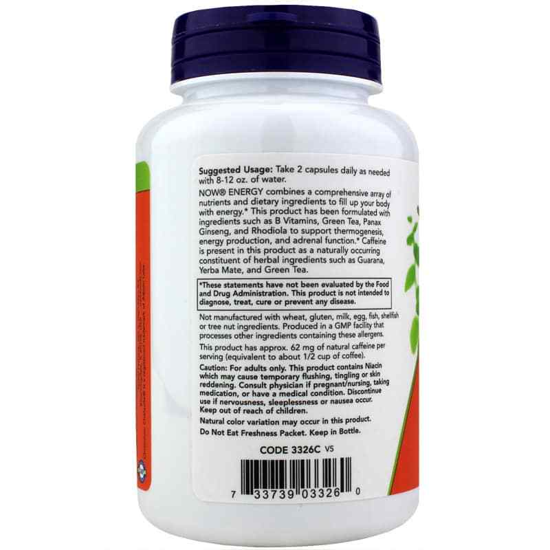 Energy, by NOW Foods, image #3