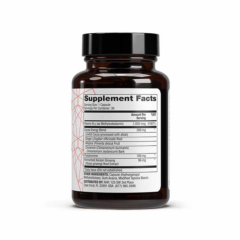 Energy Boost with Ginseng + B12, 30 Capsules, by Pure Power, image #2