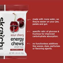 Energy Chews Sport Fuel, Sour Cherry, 10 Packets, by Skratch Labs, image #4
