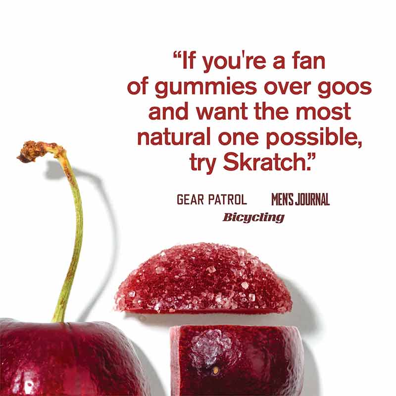 Energy Chews Sport Fuel, Sour Cherry, 10 Packets, by Skratch Labs, image #5