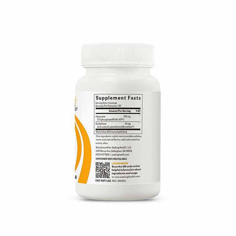 Energy Nutrients Lozenges, 30 Lozenges, by Seeking Health, image #3