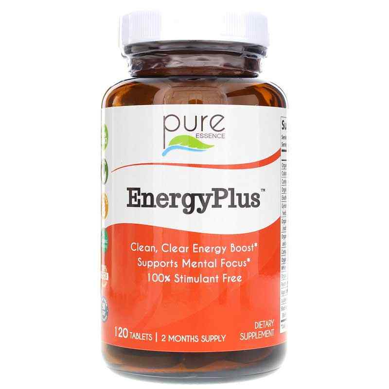 Energy Plus, 120 Tablets, by Pure Essence Labs