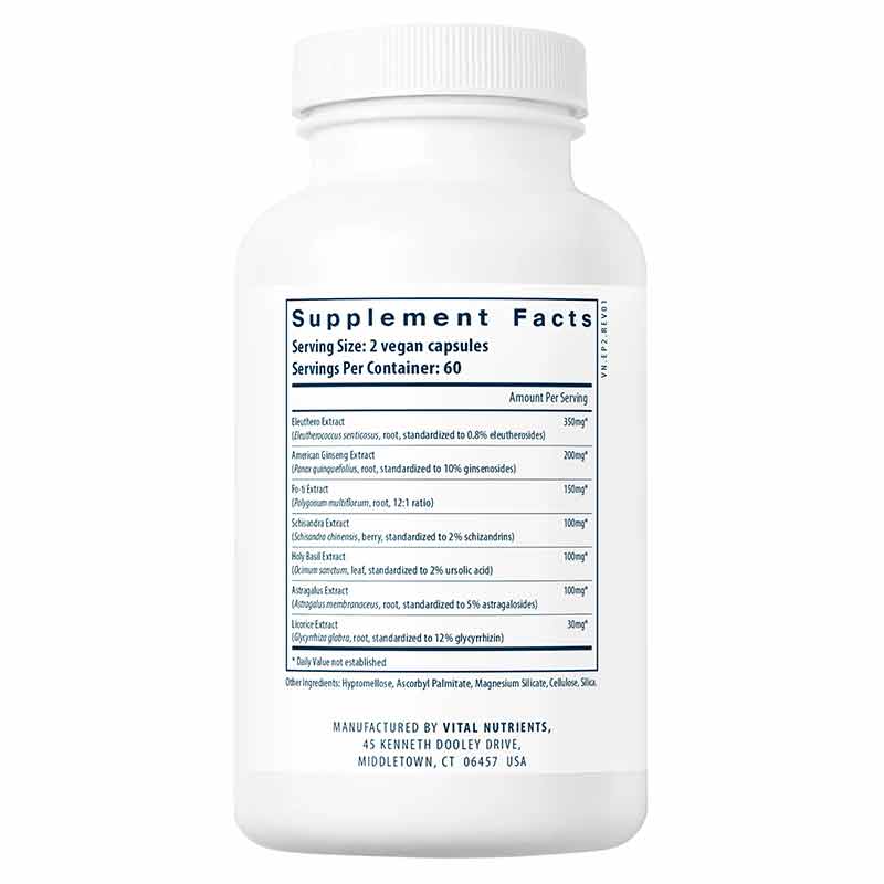 Energy Plus, 120 Capsules, by Vital Nutrients, image #3