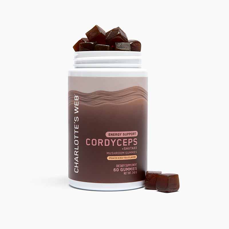 Energy Support Cordyceps Gummies, by Charlottes Web