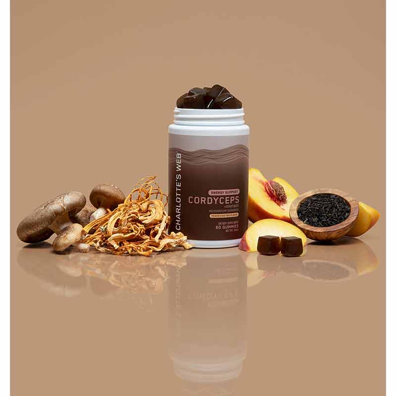 Energy Support Cordyceps Gummies, by Charlottes Web, image #2