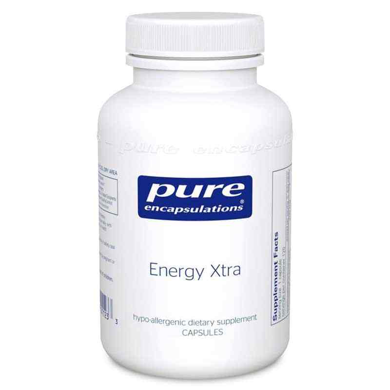 Energy Xtra, 60 Capsules, by Pure Encapsulations