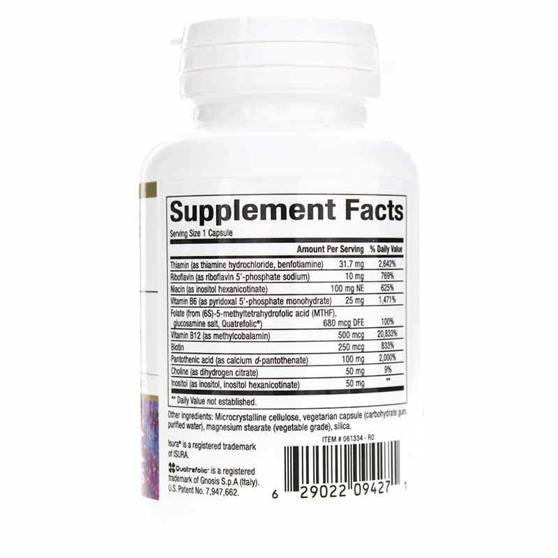 Enhanced B Complex, by Bioclinic Naturals, image #2