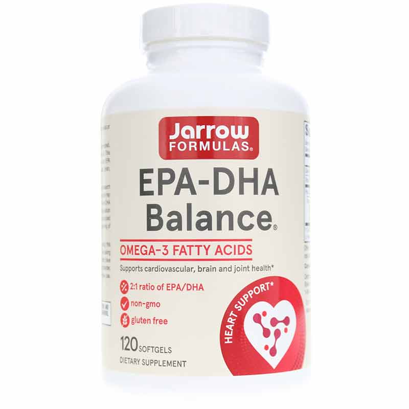 EPA-DHA Balance 2:1 Omega-3, 120 Softgels, by Jarrow Formulas