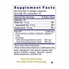 EPA/DHA Marine Softgels Clay-Purified Fish Oil, by Premier Research Labs, image #3