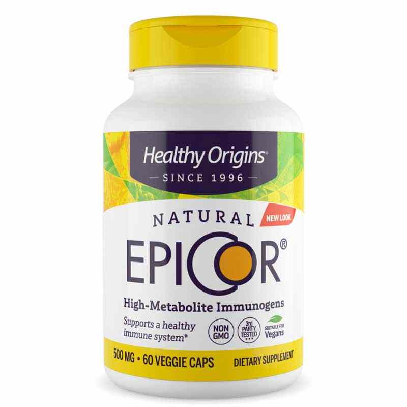 EpiCor 500 Mg, 60 Veg Capsules, by Healthy Origins