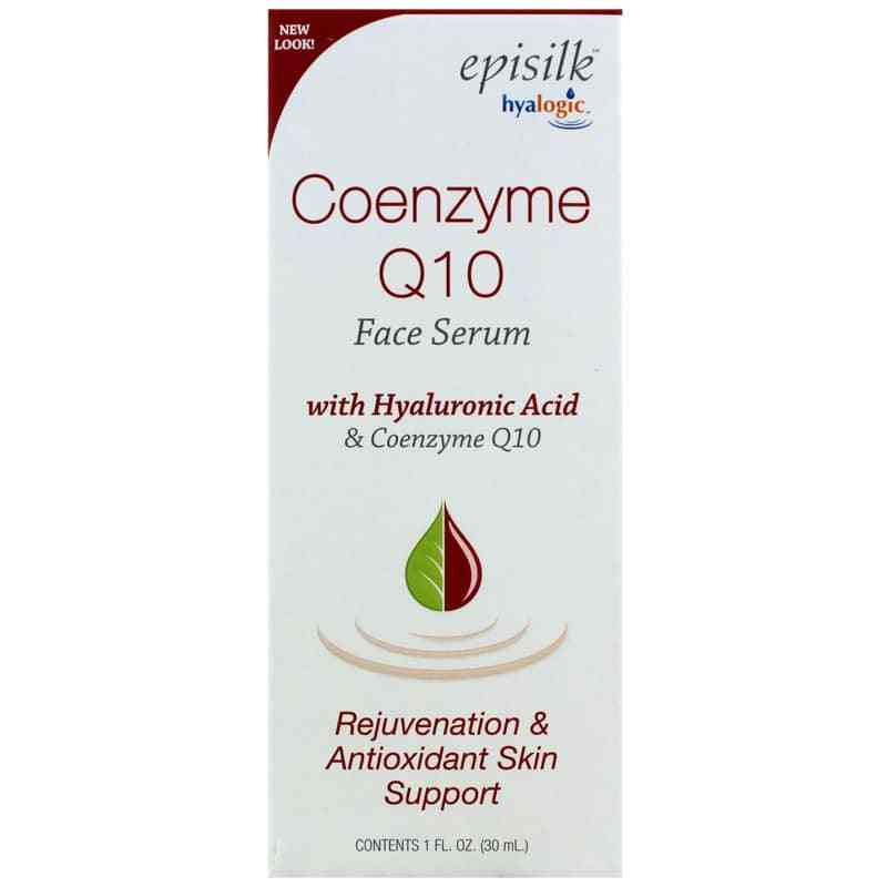 Episilk Coenzyme Q10 Face Serum, 1 Oz, by Hyalogic