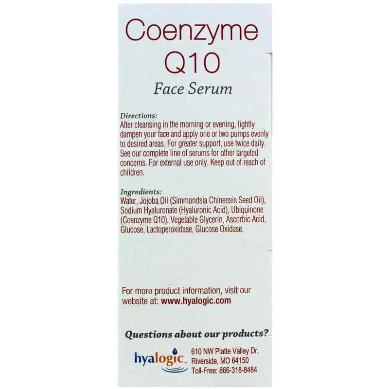 Episilk Coenzyme Q10 Face Serum, 1 Oz, by Hyalogic, image #2