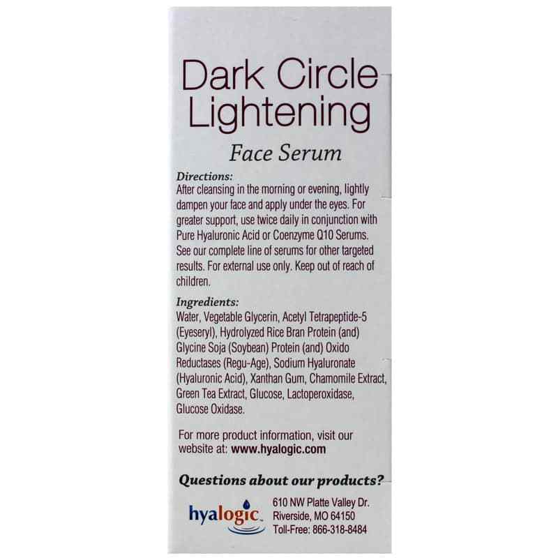 Episilk Dark Circle Lightening Serum, 1 Oz, by Hyalogic, image #2