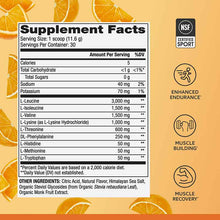 Essential Amino Acids + BCAA, Orange, 30 Servings, by Pure Power, image #4