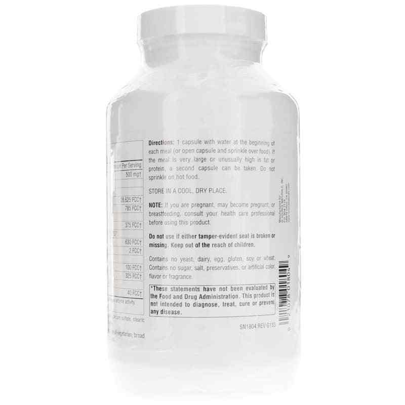 Essential Enzymes 500 Mg, 360 Capsules, by Source Naturals, image #3