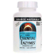 Essential Enzymes 500 Mg Vegetarian, 120 Veg Capsules, by Source Naturals