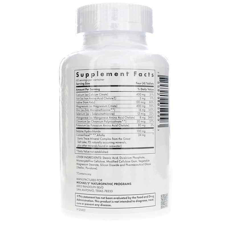 Essential Minerals, 240 Veg Tablets, by Michael's Health, image #2