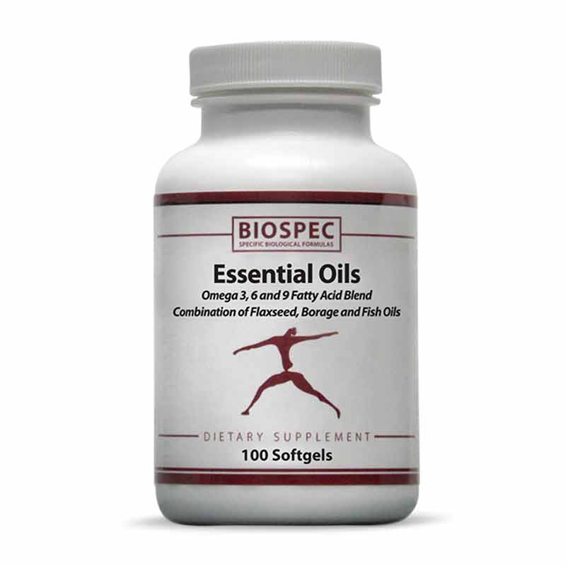 Essential Oils Omega Fatty Acid Blend, by BioSpec