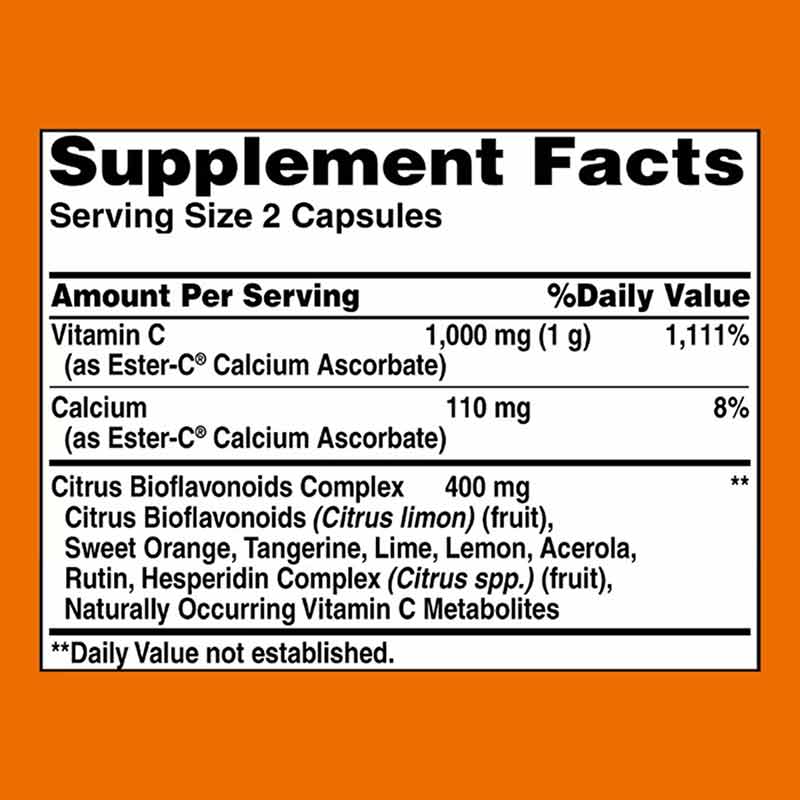 Ester-C 500 Mg w/Citrus Bioflavonoids, 120 Capsules, by American Health, image #2
