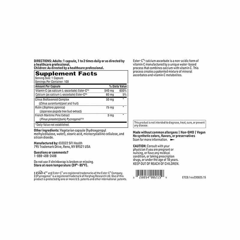 Ester-C, by SFI Health, image #3