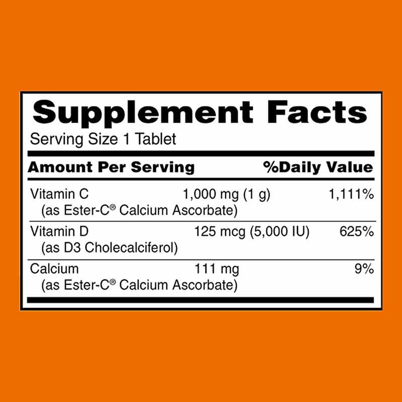 Ester-C with D3 Bone & Immune Complex, by American Health, image #2