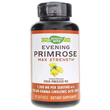 Evening Primrose Max Strength 1300 Mg, 60 Softgels, by Natures Way