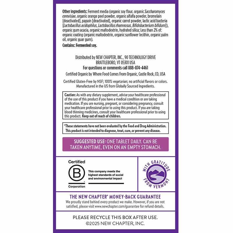 Every Womans One Daily Multi 40+, 72 Tablets, by New Chapter, image #3