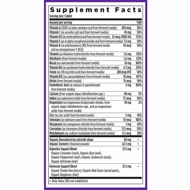 Every Womans One Daily Multi 55+, 48 Veg Tablets, by New Chapter, image #2