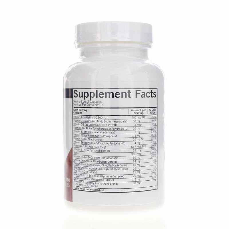 EveryDay Multi-Vitamin, 180 Capsules, by Kirkman, image #2