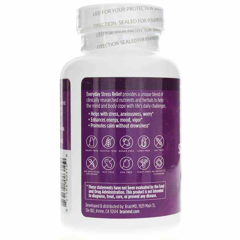 Everyday Stress Relief, by BrainMD, image #3