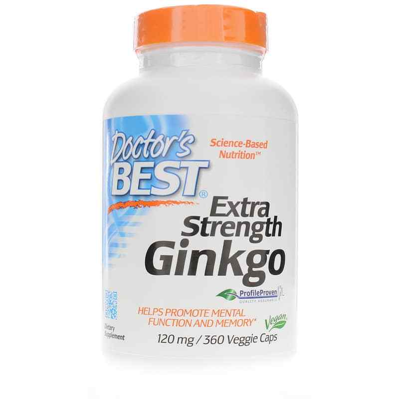 Extra Strength Ginkgo 120 Mg, by Doctors Best