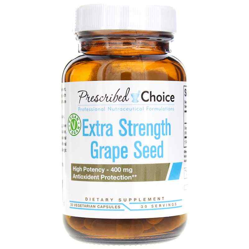 Extra Strength Grape Seed 400 Mg, by Prescribed Choice