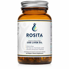 Extra Virgin Cod Liver Oil Softgels, by Rosita