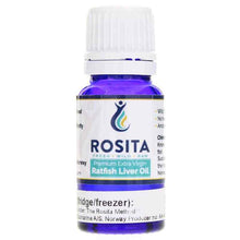 Extra Virgin Ratfish Liver Oil, 10 Ml, by Rosita